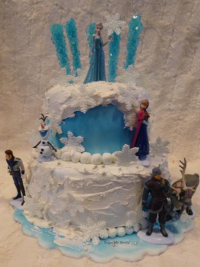 Frozen Cake  - Cake by Sugar My World