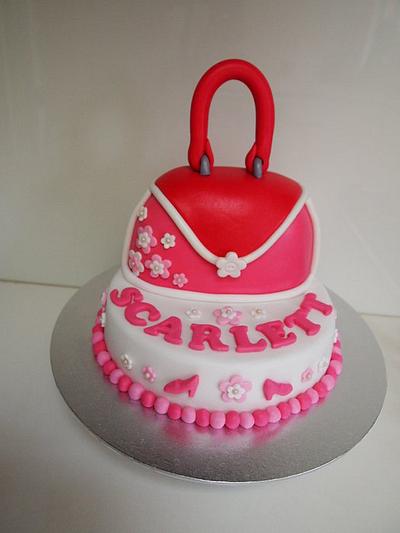 Handbag cake for a little princess - Cake by Katie Rogers