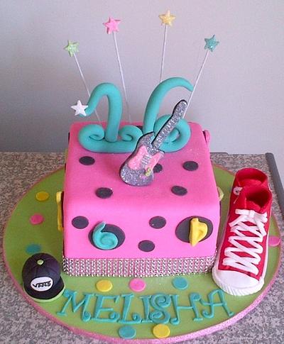 Personalized 16th Birthday Cake - Cake by CupCake Garage