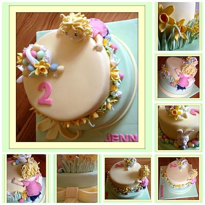Jenna's Easter Birthday Cake! - Cake by Janet Harbon