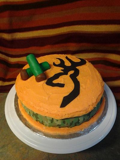 Deer Hunting Cake - Cake by Ashley's Bakery