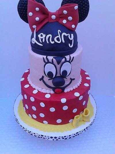 Minnie Mouse - Cake by K Blake Jordan