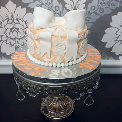 First Lace Cake! - Cake by Yum Cakes and Treats