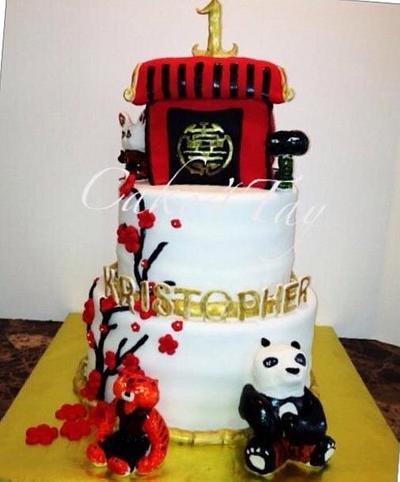 Kung Fu Panda - Cake by Angel Chang
