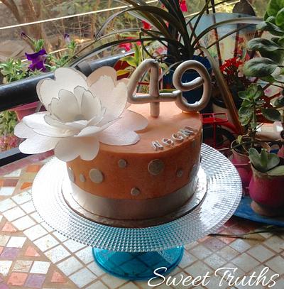 Pastel elegance - Cake by Debjani Mishra