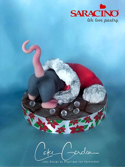 Christmas mouse - Cake by Cake Garden 