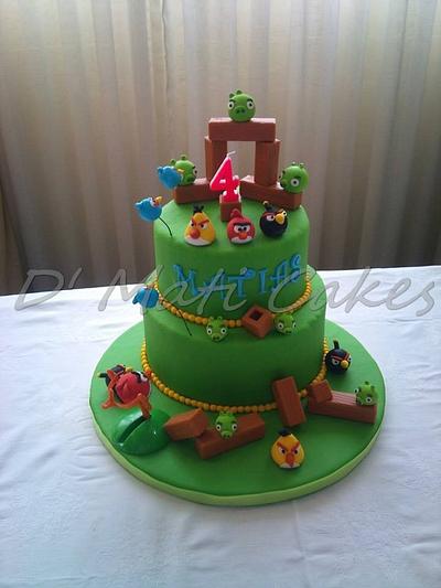 Angry Birds - Cake by FannyDelmy