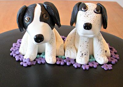 Little doggies - Cake by Beside The Seaside Cupcakes