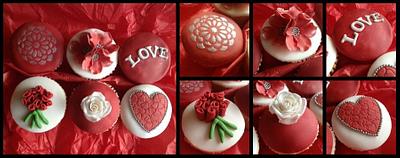 Valentines Day cupcakes - Cake by SweetDelightsbyIffat