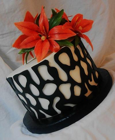 tiger lily cake - Cake by heather369