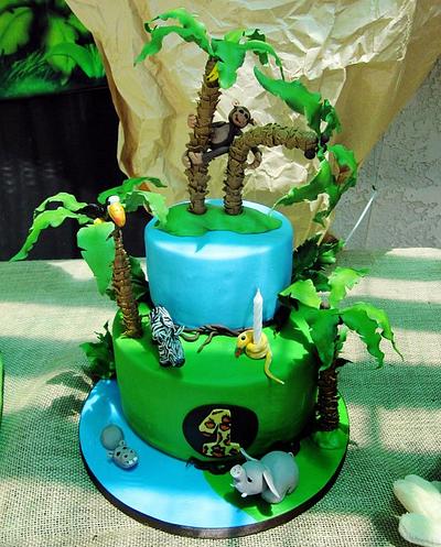 Jungle cake - Cake by Maria