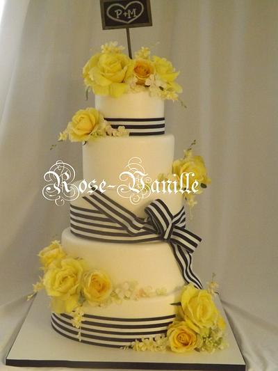 yellow roses - Cake by cindy