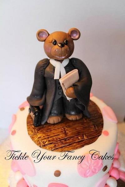"Bearrister" Bear - Cake by FancyCakes