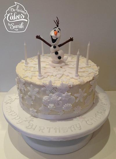 Frozen in the snow - Cake by De-licious Cakes by Sarah