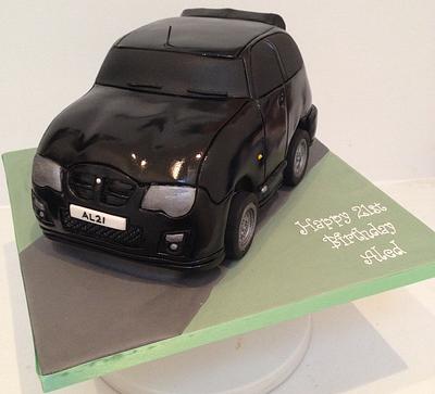 Black MG car - Cake by Wayne
