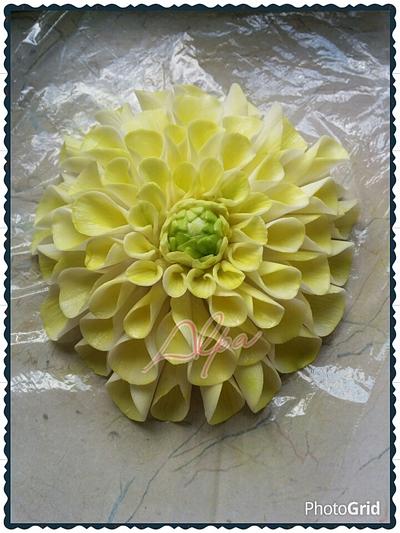 Sugar Dahlia - Cake by Alpa Jamadar