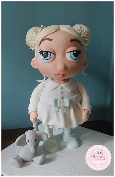 Effie and her elephant - Cake by  Utterly Charming Cakes