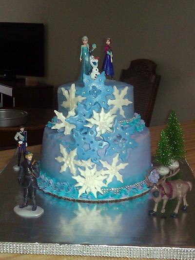 Frozen cake - Cake by Elizabeth 