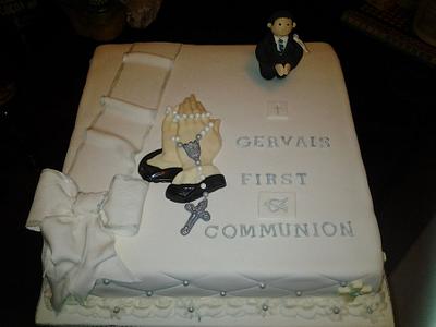 Boys first communion - Cake by juicybon