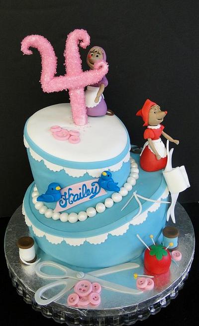 Cinderella Themed Birthday Cake - Cake by Connie Adkins