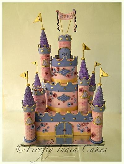 My first castle cake! - Cake by Firefly India by Pavani Kaur