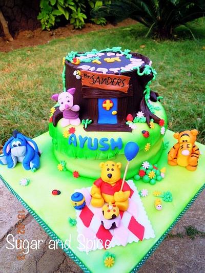 Winnie the Pooh and friends - Cake by Sugar and Spice