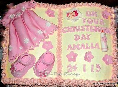 Christening cake  - Cake by Agnieszka