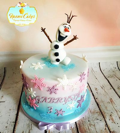 Olaf cake - Cake by Marlena