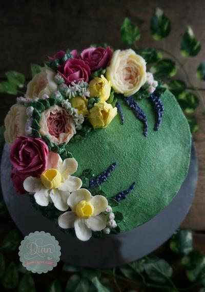 Easter Cake - Cake by Dian flower clay -cake design