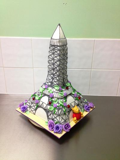 Eiffel Tower Cake - Cake by Delicious Designs Darwin