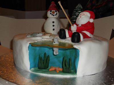 Quick Christmas Cake - Cake by MarksCakes