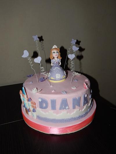 Princes Sofia - Cake by Figurine Dulci Fondant