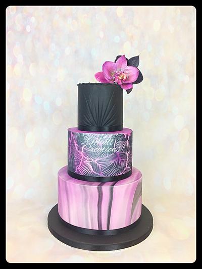 Glamour cake - Cake by Cindy Sauvage 