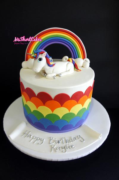 Colour Me Happy  - Cake by Miss Shortcakes