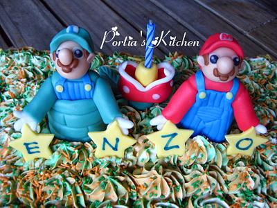 Super Mario Brothers Cake - Cake by ChefPorsche