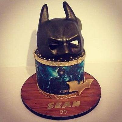 Double sided Batman and Masters of Horror birthday cake - Cake by Dee