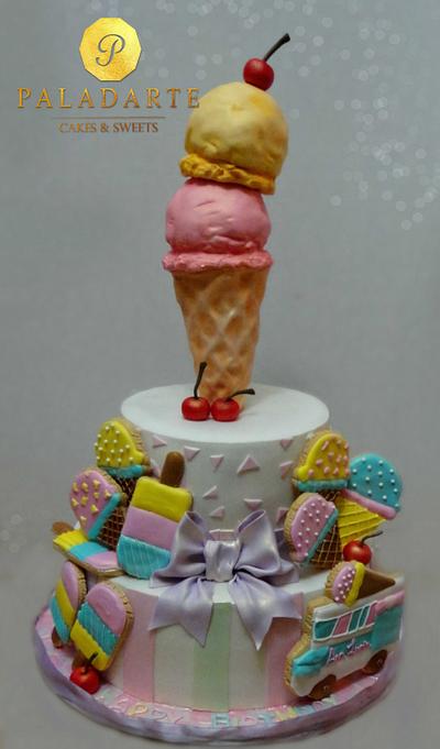 Ice Cream Topper - Cake by Paladarte El Salvador