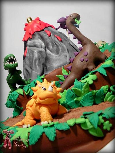 Dinosaur cake - Cake by Balerina Torte
