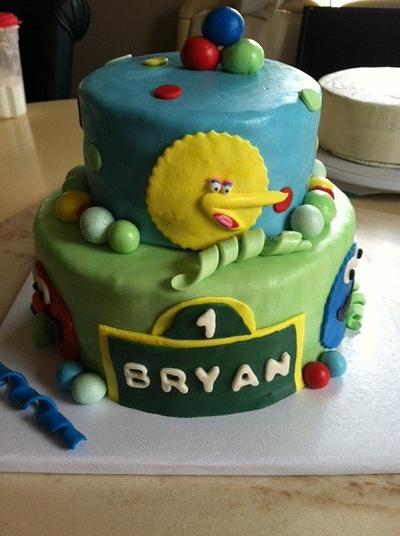 Sesame Street Birthday Cake - Cake by Michelle Allen