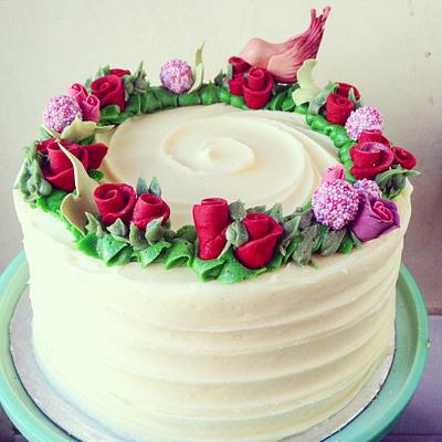 Bird cake - Cake by Paola Manera- Penny Sue