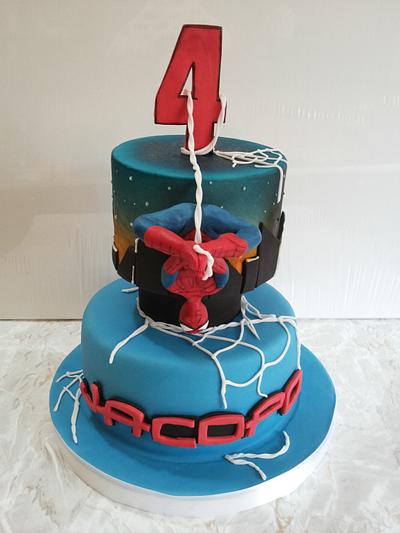 spiderman cake - Cake by Simona