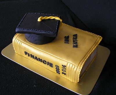 Gold Book - Cake by Anka