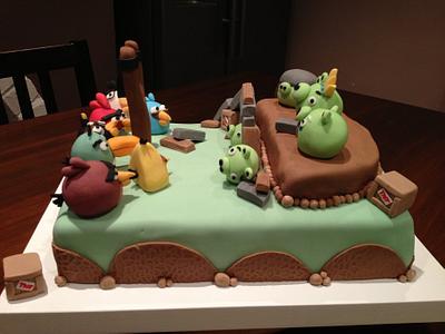 Angry Birds Cake - Cake by Veronika