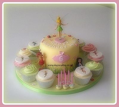 Fairy Themed Birthday Cake - Cake by Kays Cakes