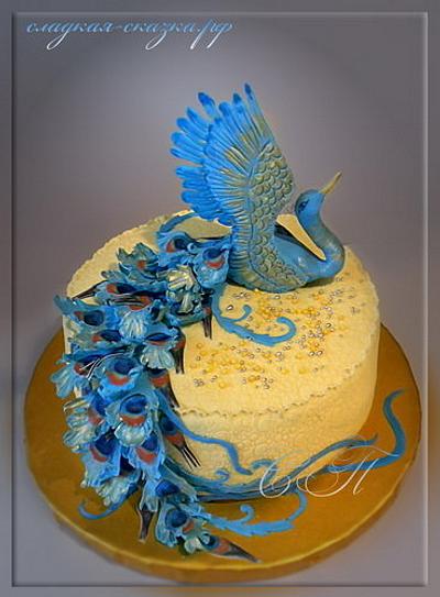 Cake "The Blue Bird" - Cake by Svetlana