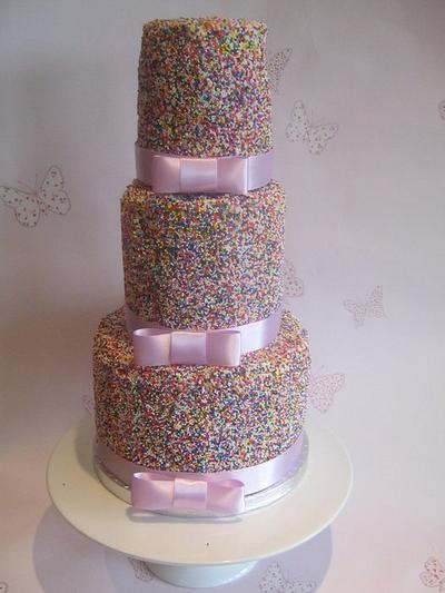 3 Tier Rainbow Cake - Cake by Great Little Bakes