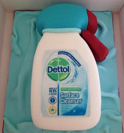 Dettol Cake !  - Cake by Littlebscakeco