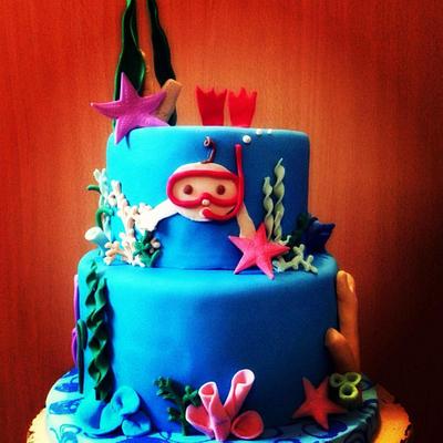 Under the Sea - Cake by The Sweet Duchess 