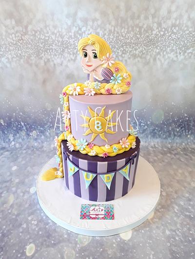 Rapunzel cake - Cake by Arty cakes