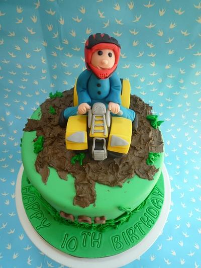 quad bike cake - Cake by 3dfuncakes